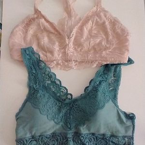 ZANANA Outfitters and Auden Bralettes Bundle of 2 Size XXL